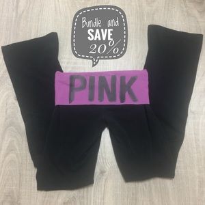 💗VS Pink💗 Flair Leg Yoga Pants